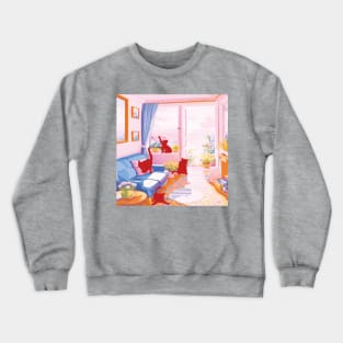 Cat House Crewneck Sweatshirt